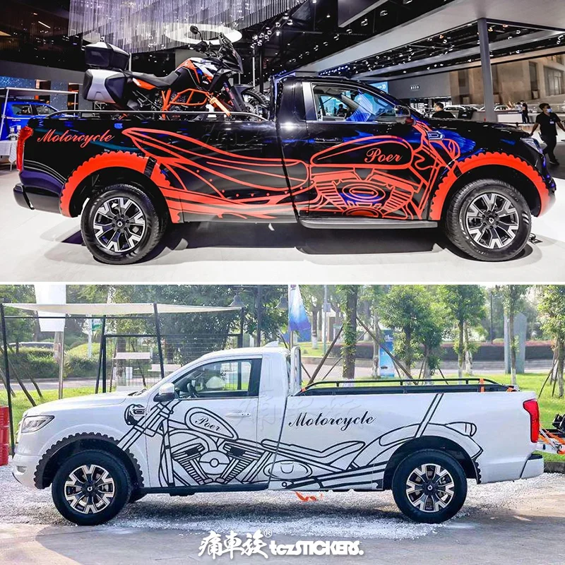 Ram Tablet Accessories - ملصقات سيارة لـ Raptor F150 DMAX