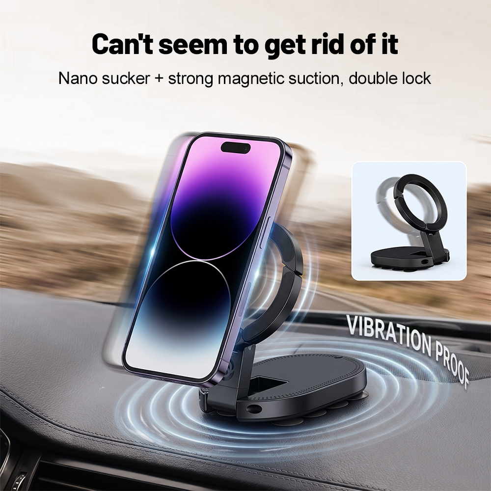 Laptop Tablet Accessories - 360 ° حامل هاتف مغناطيسي دوار