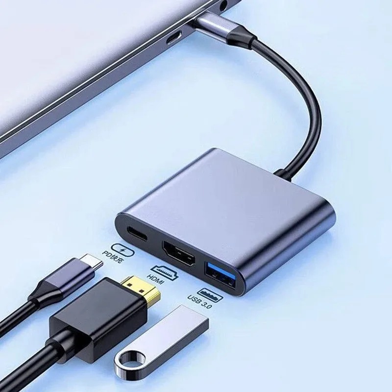 Usb Hub Type C - USB C HUB 3in1 نوع C