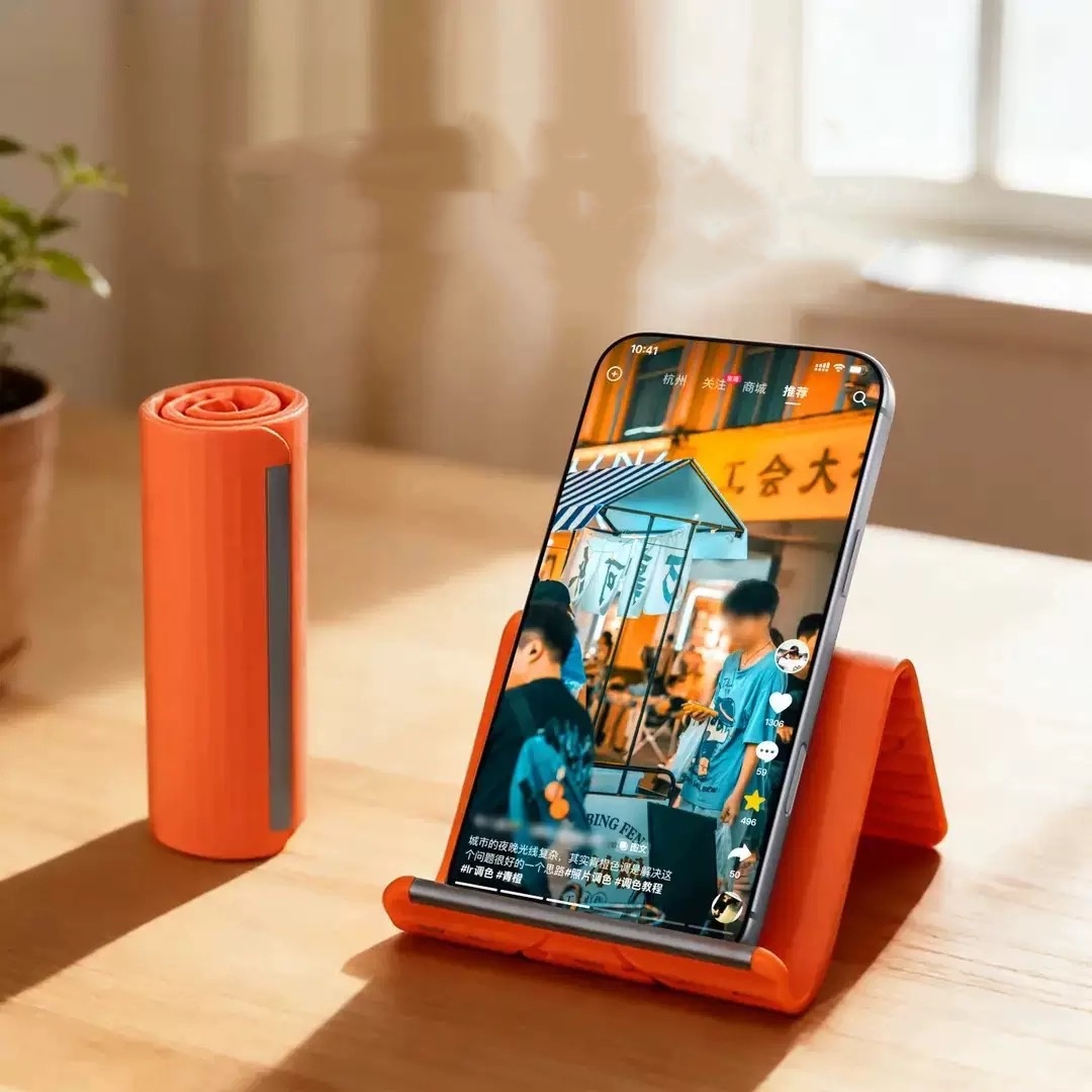 Laptop Tablet Accessories - حامل هاتف محمول مرن من السيليكون