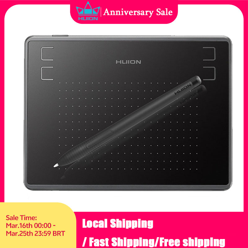 HUION H430P أقراص رقمية مايكرو - مراجعة Graphic Tablet Accessories وسعره