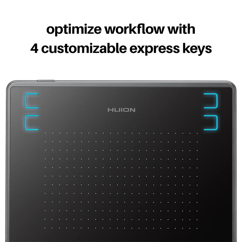HUION H430P أقراص رقمية مايكرو - مراجعة Graphic Tablet Accessories وسعره