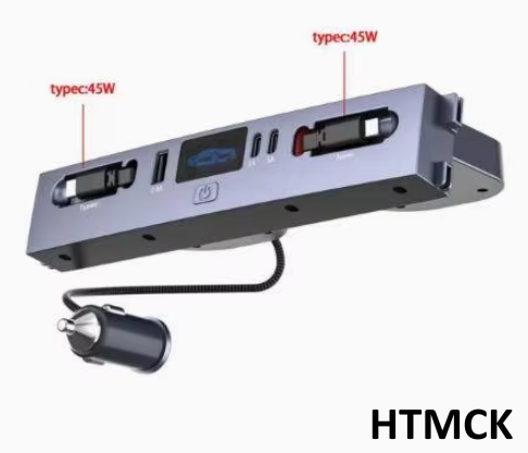 شاحن سيارة متعدد المنافذ، محول - مراجعة Usb Hub Type C وسعره