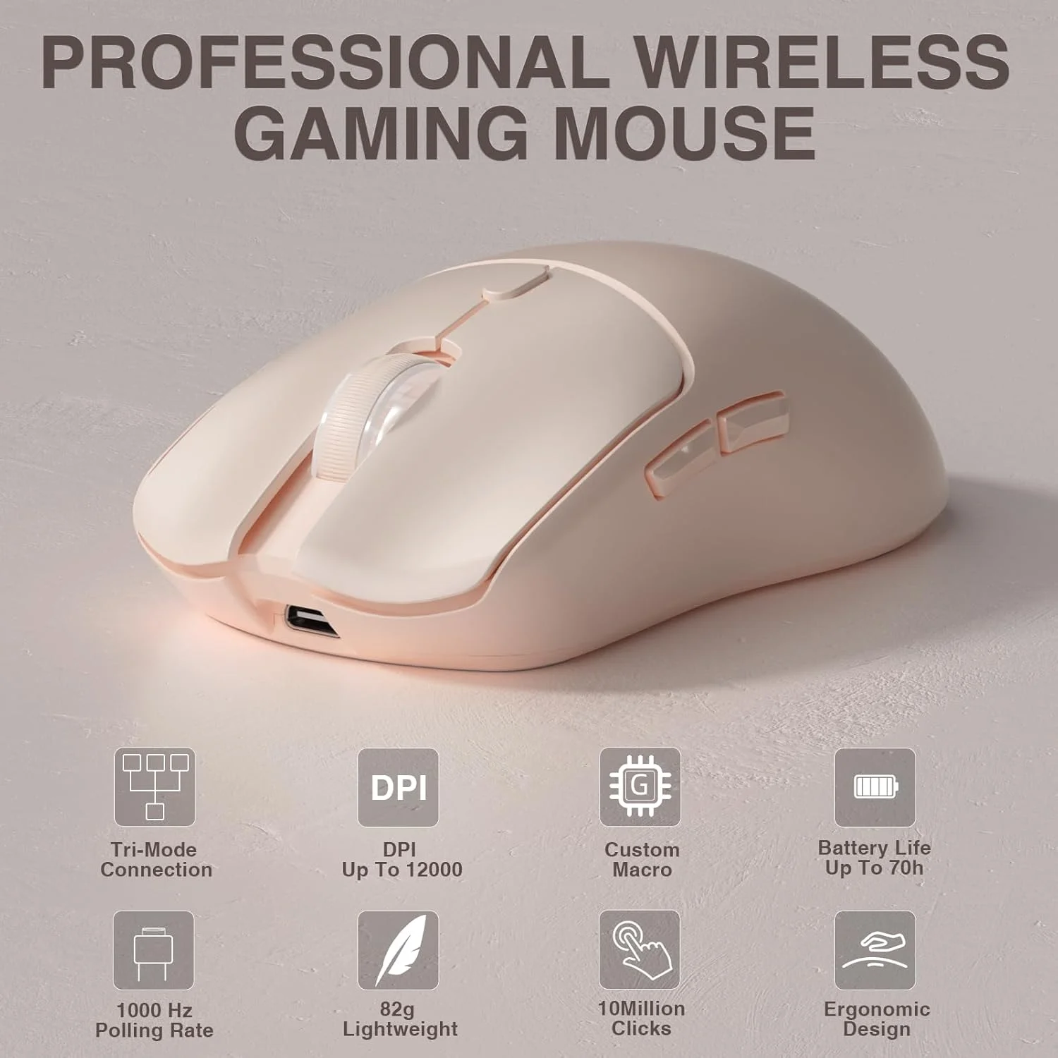 فأرة ألعاب لاسلكية ثلاثية الأو - مراجعة Laptop Tablet Accessories وسعره