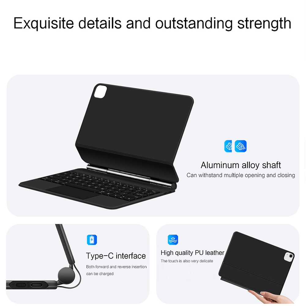 حافظة لوحة المفاتيح السحرية لج - مراجعة Ipad Cover Folio وسعره