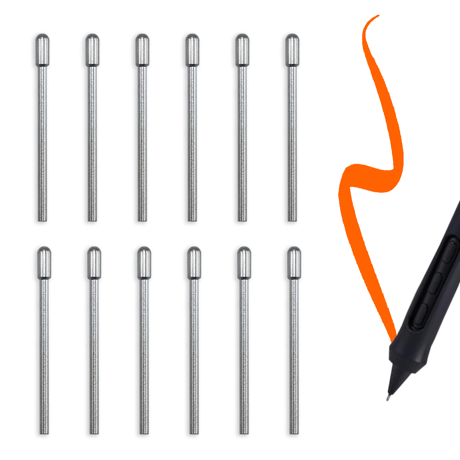رؤوس معدنية مناسبة لجهاز Wacom - مراجعة Wacom Tablet Accessories وسعره