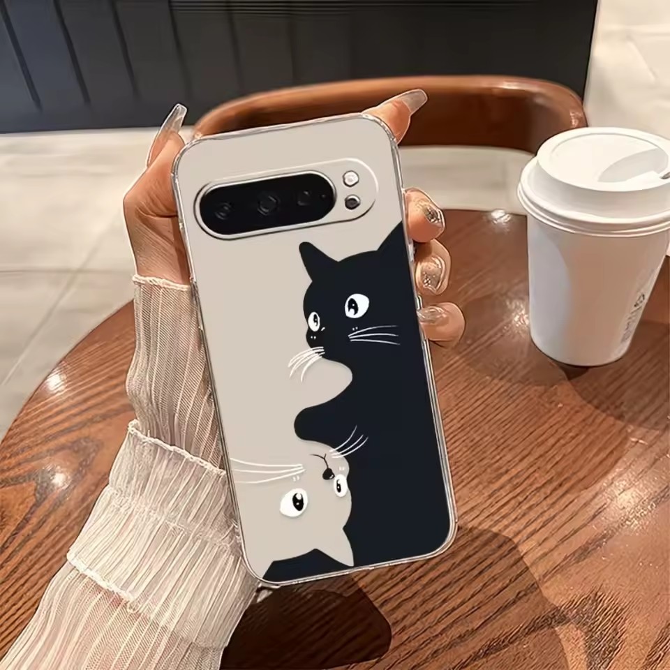 غطاء شفاف ناعم بتصميم كرتوني ل - مراجعة Google Pixel 9 Pro وسعره