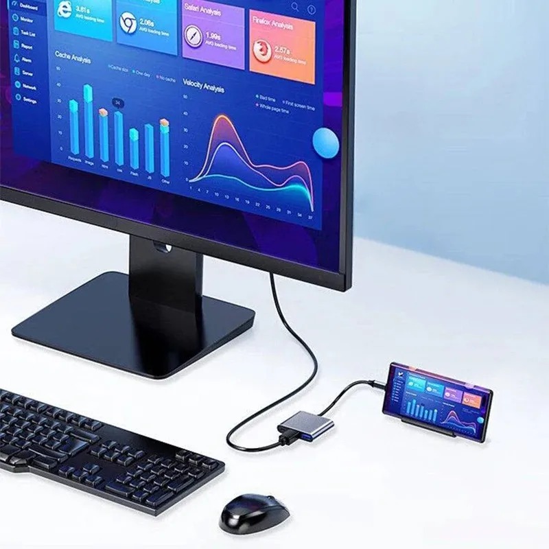 USB C HUB 3in1 نوع C 3.0 إلى H - مراجعة Usb Hub Type C وسعره