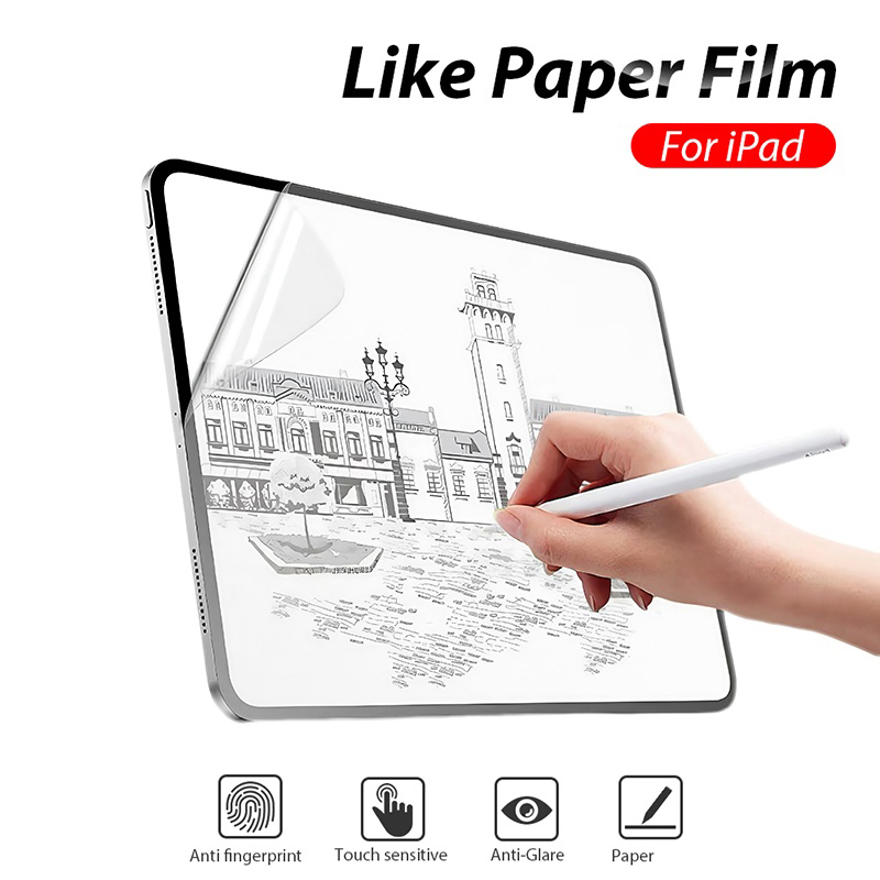 فيلم شاشة بملمس الورق لجهاز آي - مراجعة Tablet Accessories For Students وسعره