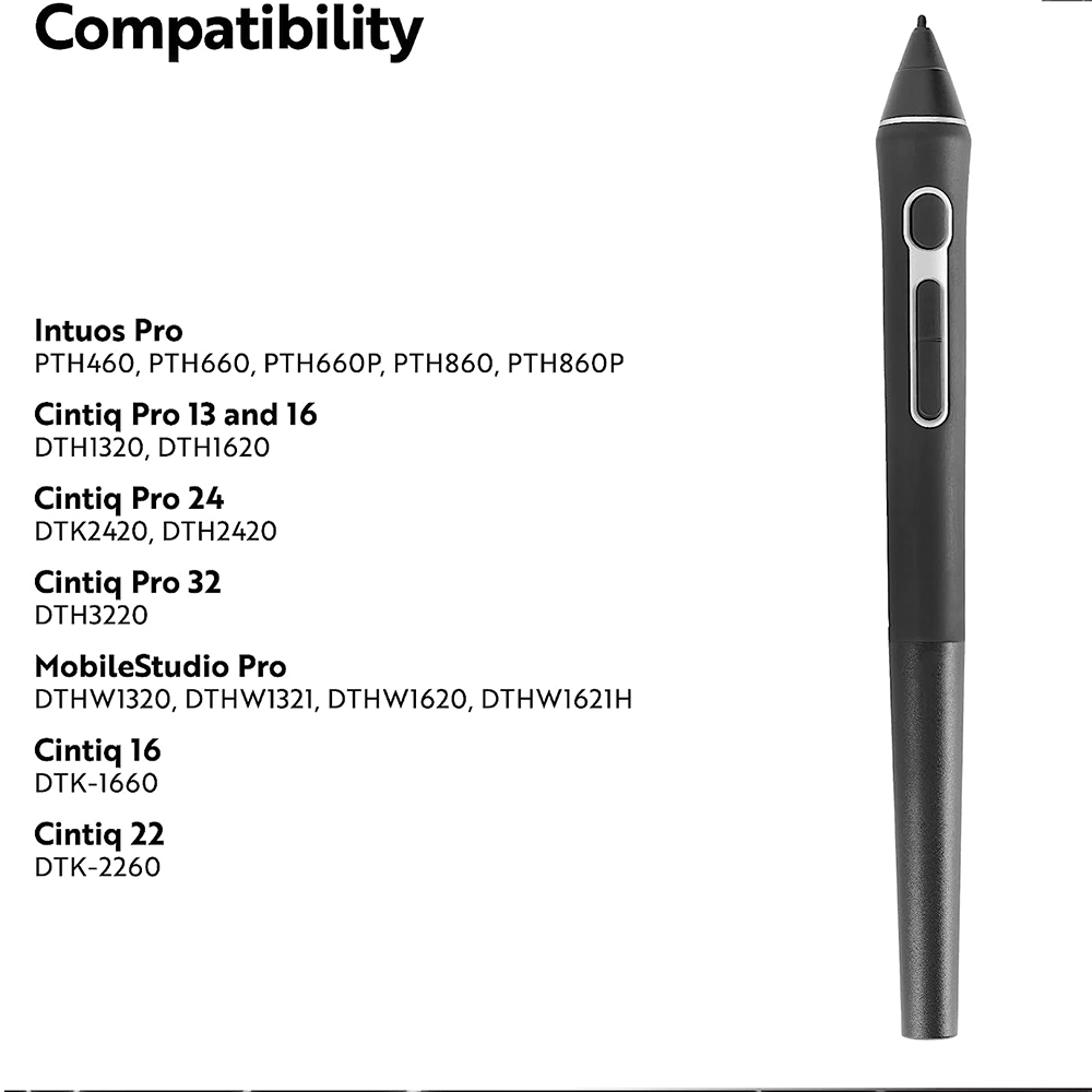القلم الرقمي 2K LP-190-0K / KP - مراجعة Wacom Tablet Accessories وسعره