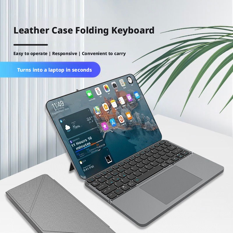 لوحة مفاتيح I-BOX لاسلكية قابل - مراجعة Ipad Cover Folio وسعره