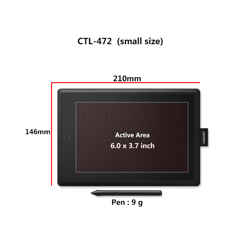جهاز لوحي للرسومات الرقمية One - مراجعة Wacom Tablet Accessories وسعره