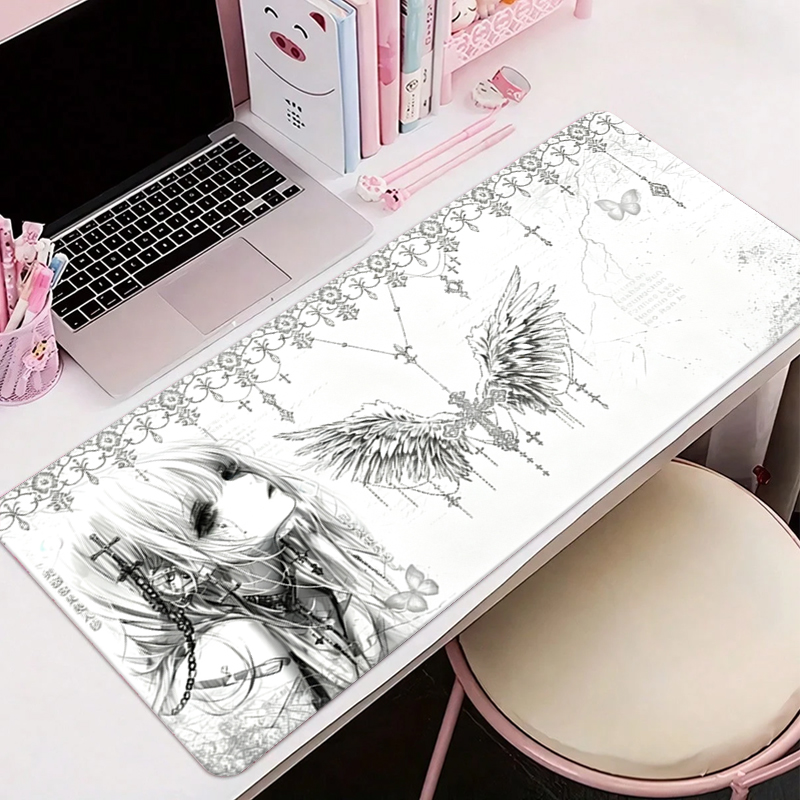 لوحة ماوس جلدية سوداء وبيضاء ب - مراجعة Tablet With All Accessories وسعره